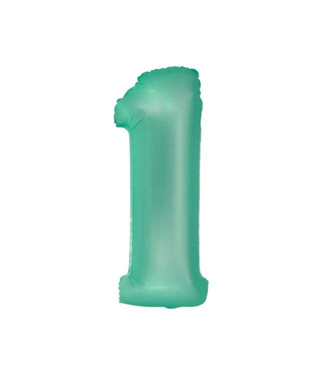 gbalon-foliowy-smart-cyfra-1-mietowa-matowa-76-cm.webp