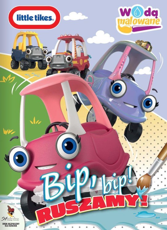 Little tikes. Wodą malowane. Część 1