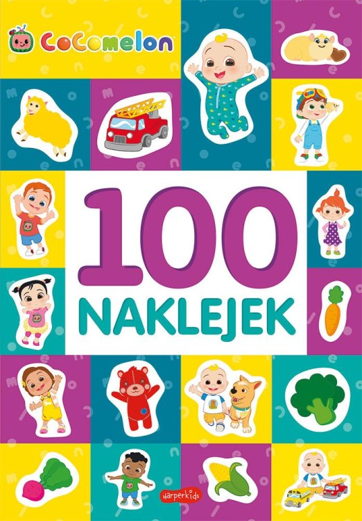 Cocomelon. 100 naklejek, Opracowanie zbiorowe