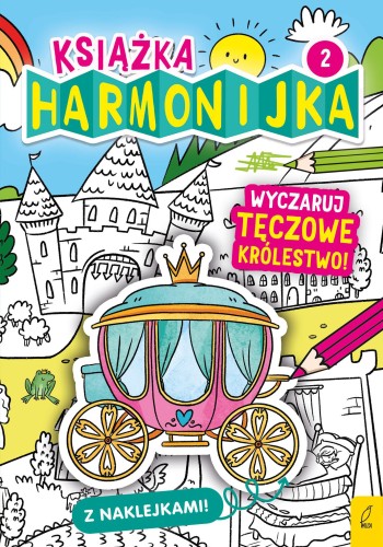 Wyczaruj tęczowe królestwo 2. Książka harmonijka
