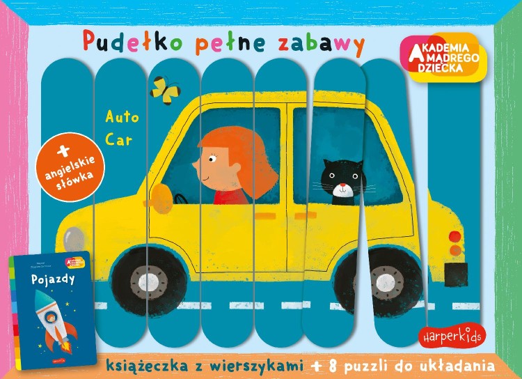 Pojazdy. Akademia mądrego dziecka. Pudełko...