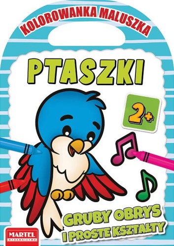 Ptaszki. Kolorowanka maluszka, Hubert Włodarczyk