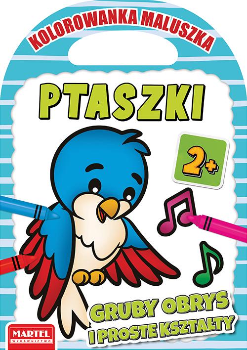Ptaszki. Kolorowanka maluszka, Hubert Włodarczyk