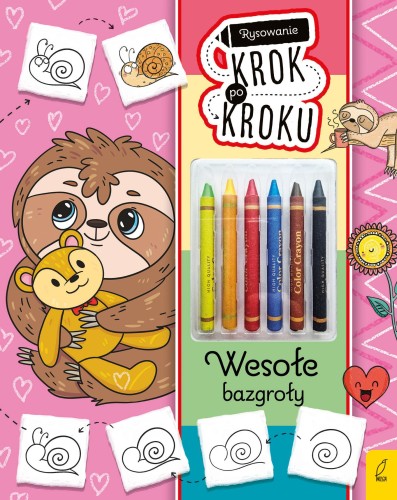 Wesołe bazgroły. Rysowanie krok po kroku z...