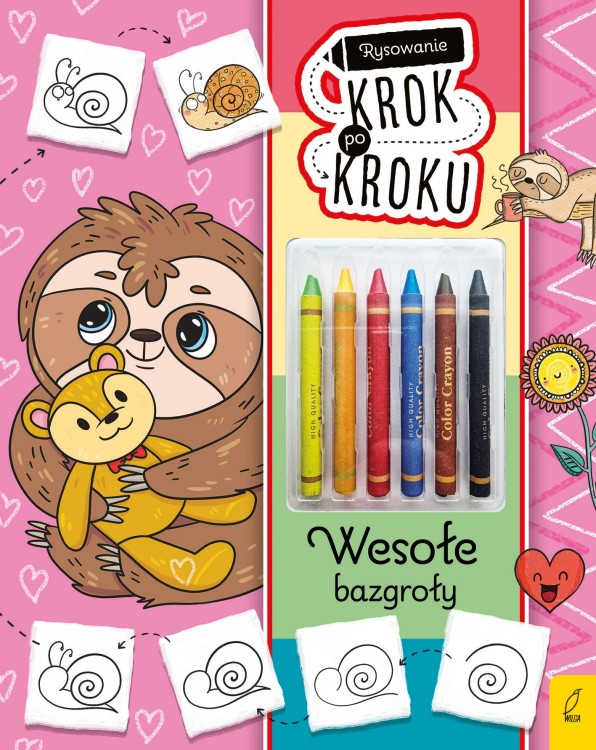 Wesołe bazgroły. Rysowanie krok po kroku z...