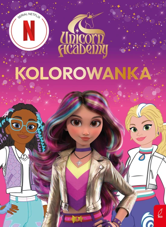 Unicorn Academy. Kolorowanka, Opracowanie zbiorowe