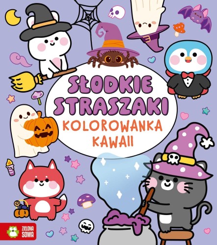 Słodkie straszaki. Kolorowanka Kawaii, Violet Peto