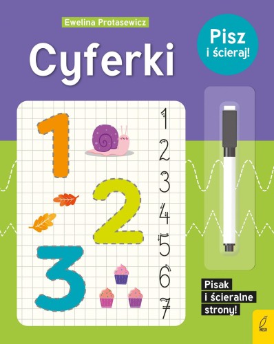 Cyferki. Pisz i ścieraj!, Ewelina Protasewicz