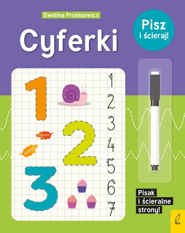 Cyferki. Pisz i ścieraj!, Ewelina Protasewicz