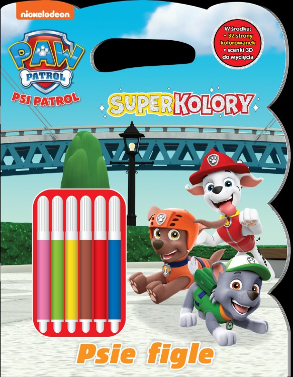 Psie figle. Psi Patrol. SuperKolory