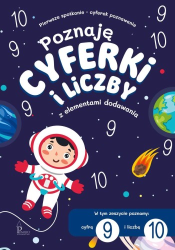 Poznaję cyferki i liczby. 9,10 z elementami...