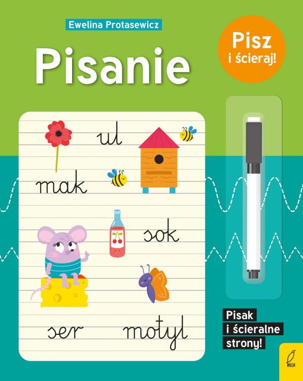 Pisanie. Pisz i ścieraj!, Ewelina Protasewicz