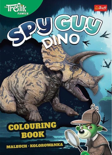 Spy Guy. Kolorowanka. Malbuch. Colouring book....
