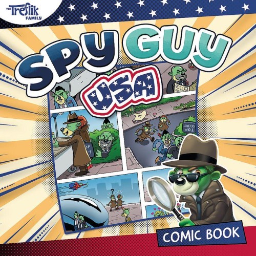Komiks Spy Guy. USA, Katarzyna Płońska