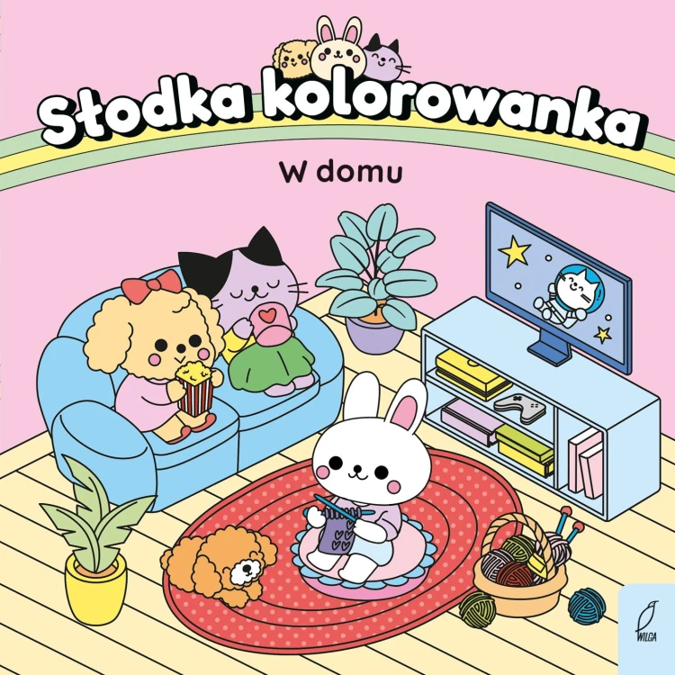 W domu. Słodka kolorowanka, Opracowanie zbiorowe