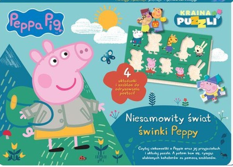 Niesamowity świat świnki Peppy. Kraina puzzli....