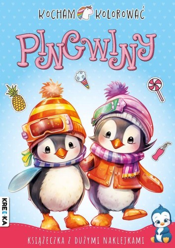 Pingwiny. Kocham kolorować, Opracowanie zbiorowe