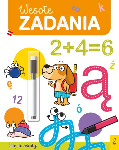 Wesołe zadania. Flamaster suchościeralny....