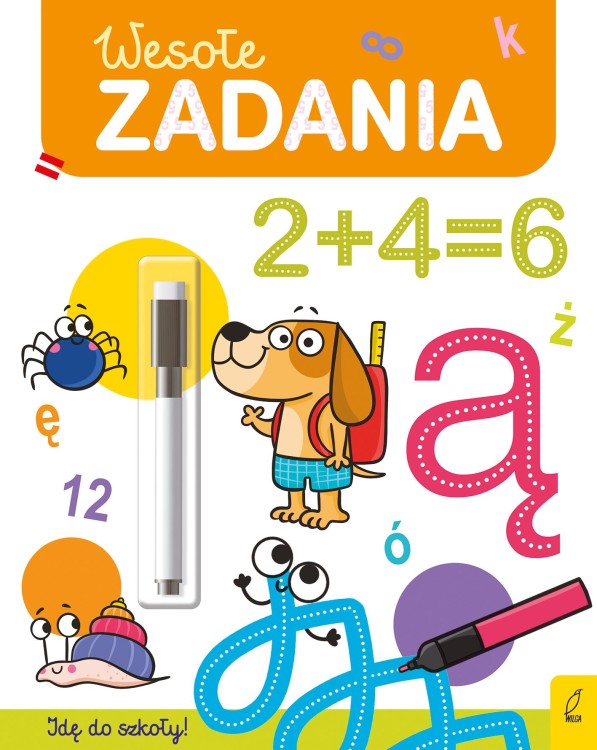 Wesołe zadania. Flamaster suchościeralny....
