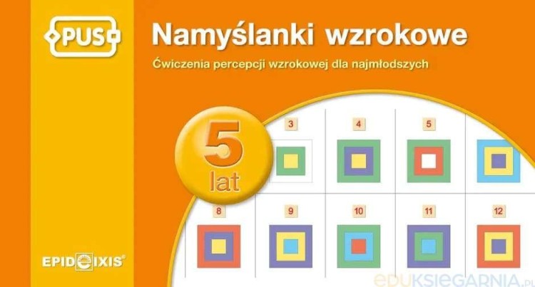 PUS Namyślanki wzrokowe dla pięciolatków...