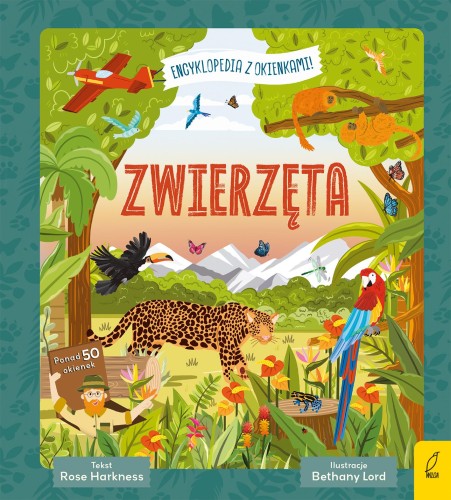 Encyklopedia z okienkami. Zwierzęta....