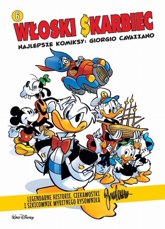 Najlepsze komiksy. Giorgio Cavazzano. Tom 6....