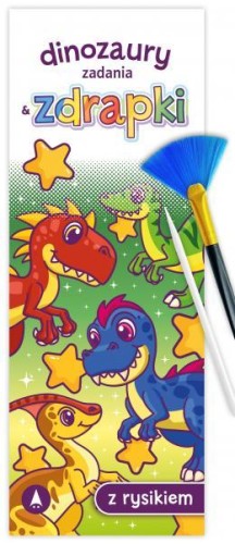Dinozaury. Zadania & zdrapki, Wioleta Żyłowska