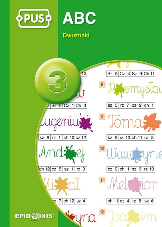 PUS ABC 3 - Dwuznaki, Dorota Pyrgies