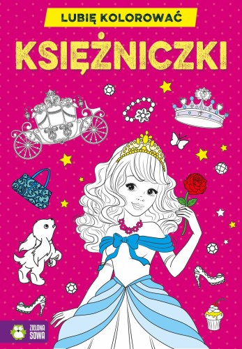 Księżniczki. Lubię kolorować, Opracowanie zbiorowe