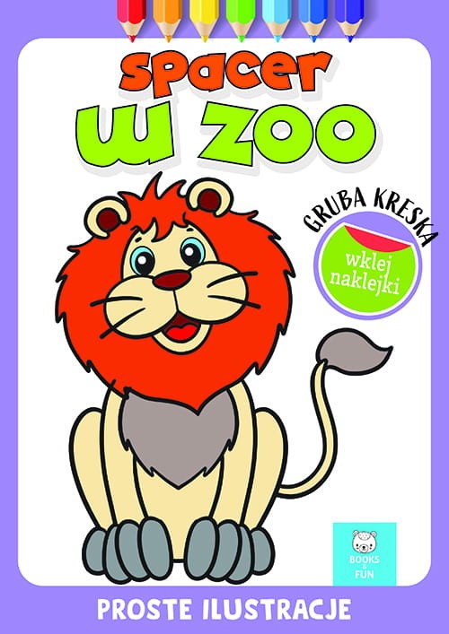 Spacer w zoo. Gruba kreska, Opracowanie zbiorowe