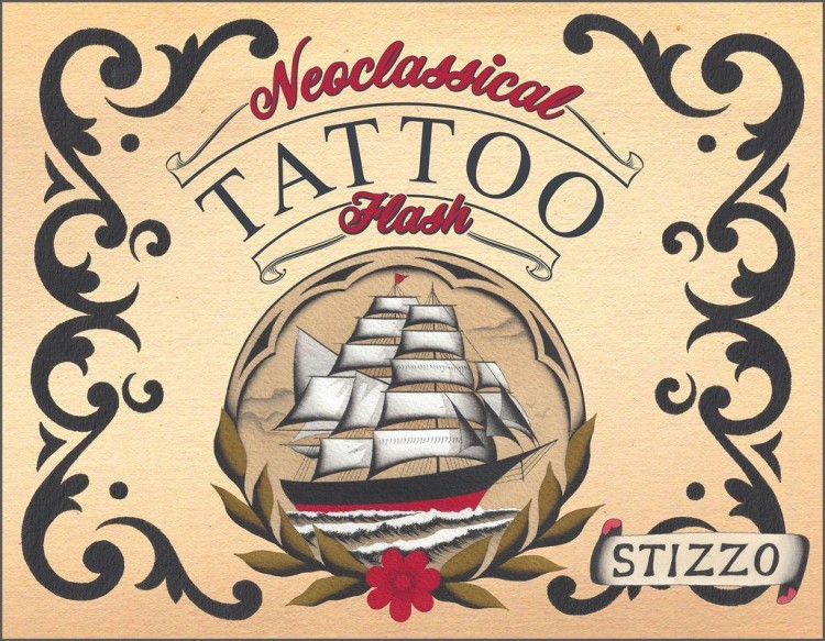 Neoclassical Tattoo Flash wer. angielska