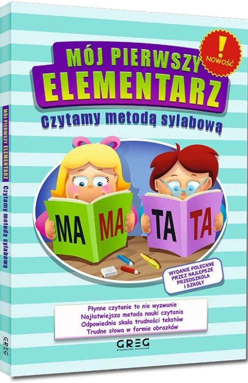 Mój pierwszy elementarz. Czytamy metodą sylabową