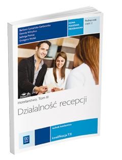 Działalność recepcji Hotelarstwo Podręcznik do...
