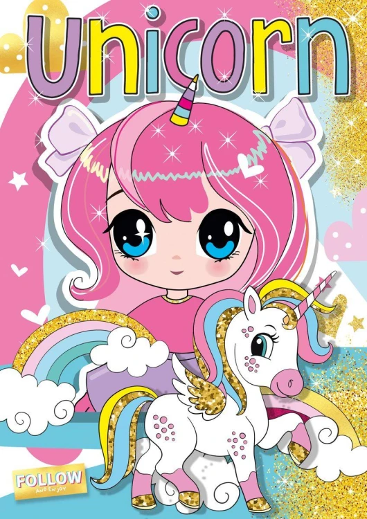 Unicorn. Kolorowanka, Katarzyna Maćkowiak