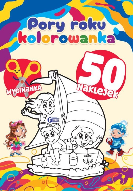 Pory roku. Kolorowanka, Opracowanie zbiorowe