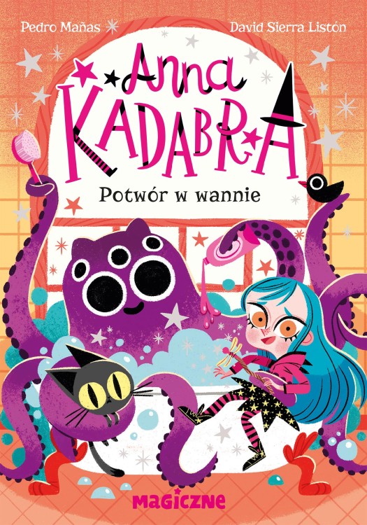 Potwór w wannie. Anna Kadabra. Tom 3, Pedro Manas
