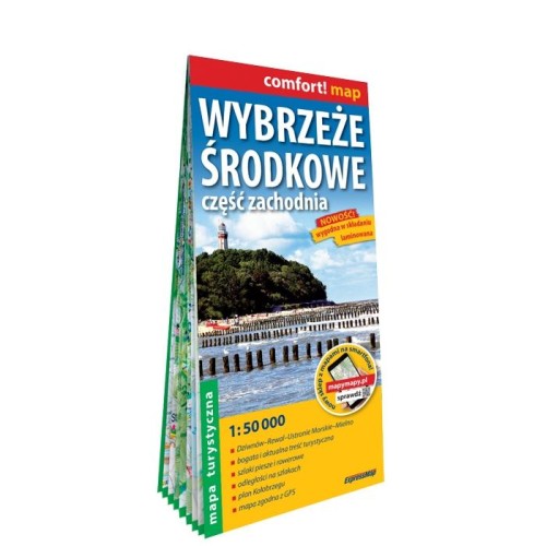 Wybrzeże Środkowe cz. Zachodnia mapa...
