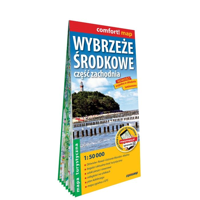 Wybrzeże Środkowe cz. Zachodnia mapa...