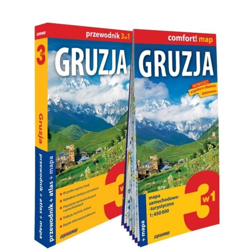 Gruzja zestaw przewodnikowy 3w1 2023