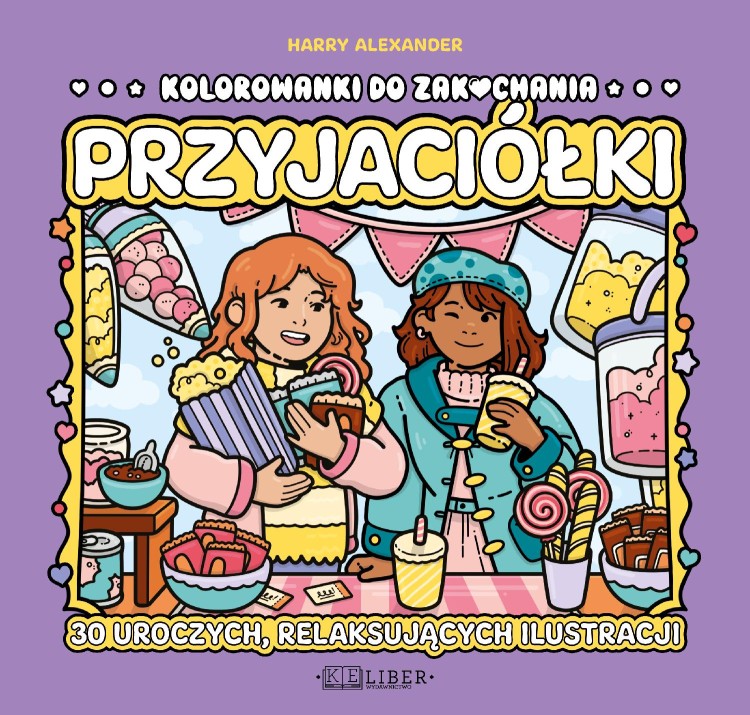 Przyjaciółki. Kolorowanki do zakochania
