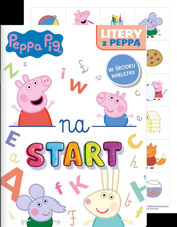 Litery z Peppą. Świnka Peppa. Na start… 6