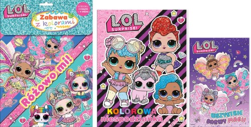 Różowo mi!. L.O.L. Surprise!. Zabawa z kolorami