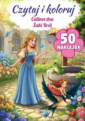 Calineczka / Żabi Król. Czytaj i koloruj