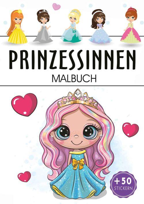 Prinzessinnen. Kolorowanka, Opracowanie zbiorowe
