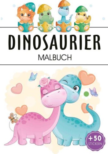 Dinosaurier. Kolorowanka, Opracowanie zbiorowe