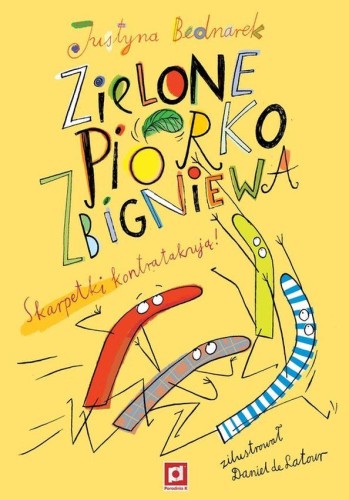 Zielone piórko Zbigniewa. Skarpetki...