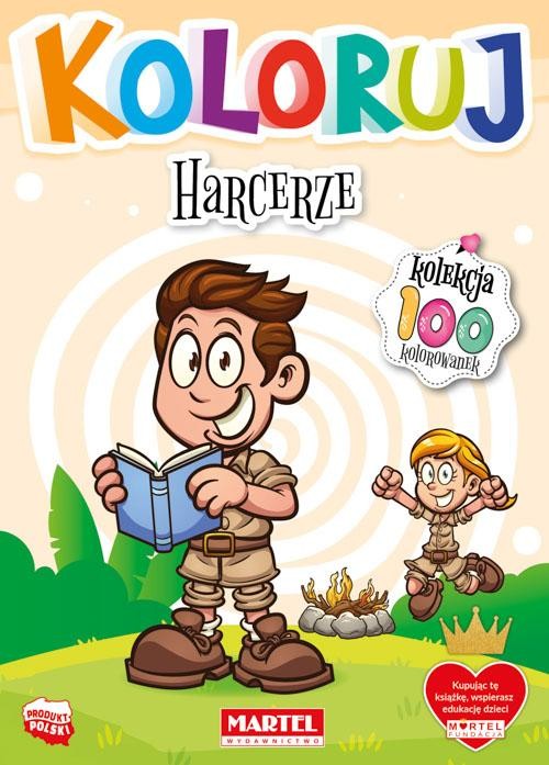 Harcerze. Koloruj, Opracowanie zbiorowe