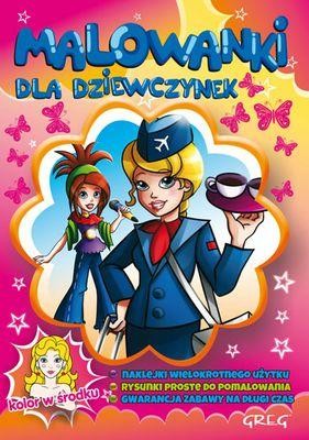 Malowanki dla dziewczynek, Opracowanie Zbiorowe
