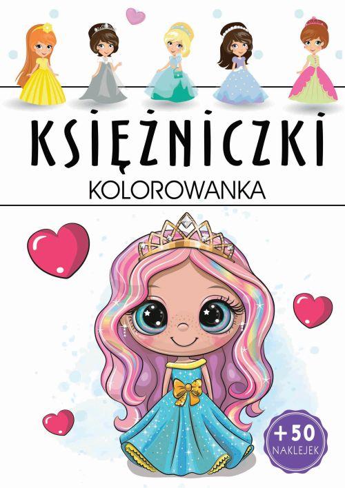 Księżniczki. Kolorowanka, Opracowanie zbiorowe