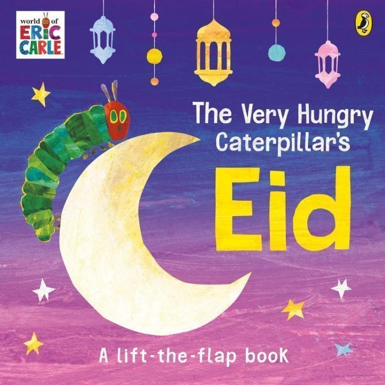 The very hungry Caterpillar's eid wer. angielska